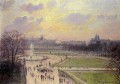 le bassin des tuileries après midi 1900 Camille Pissarro